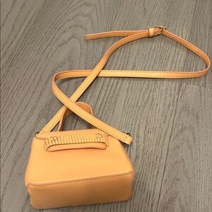 STAUD Peach Leather Mini 🍑 Crossbody Bag